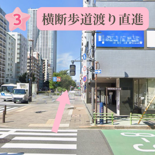 勝どきTOBUを右手に進む